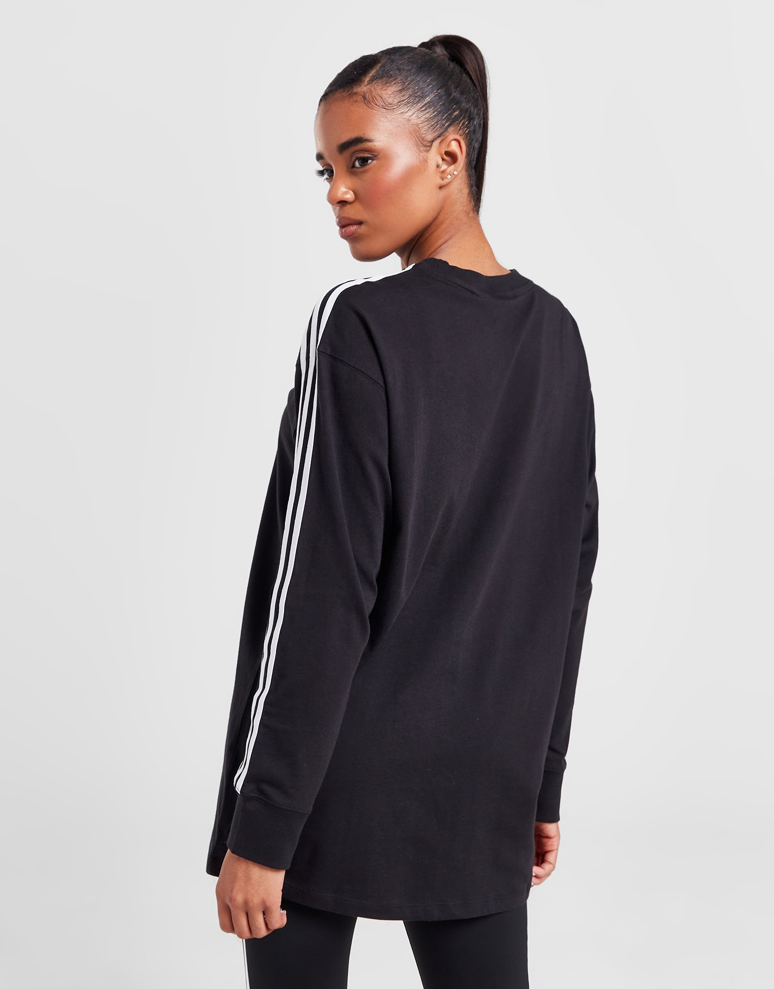 adidas Originals T-shirt Manches Longues Boyfriend Femme
