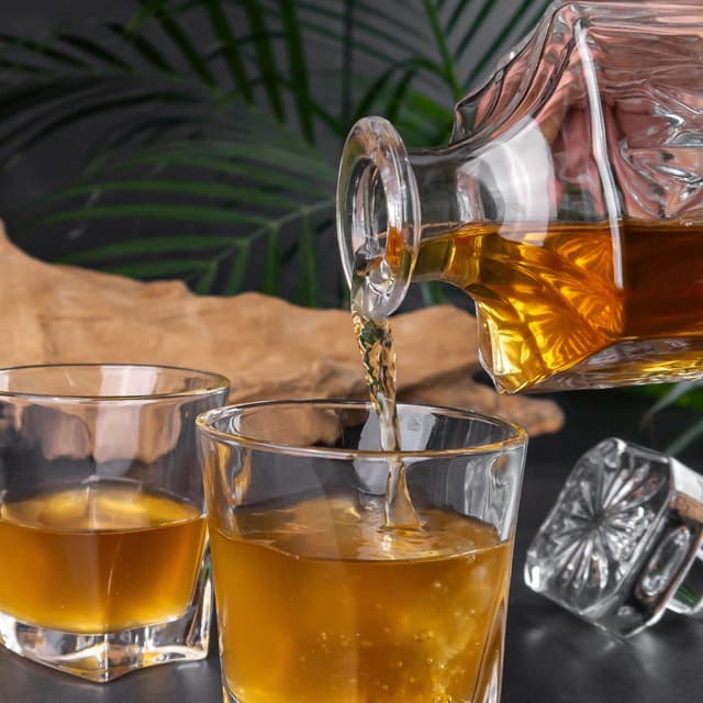 Whiskykaraffel Karaffel til rom vodka whisky (800 ml)