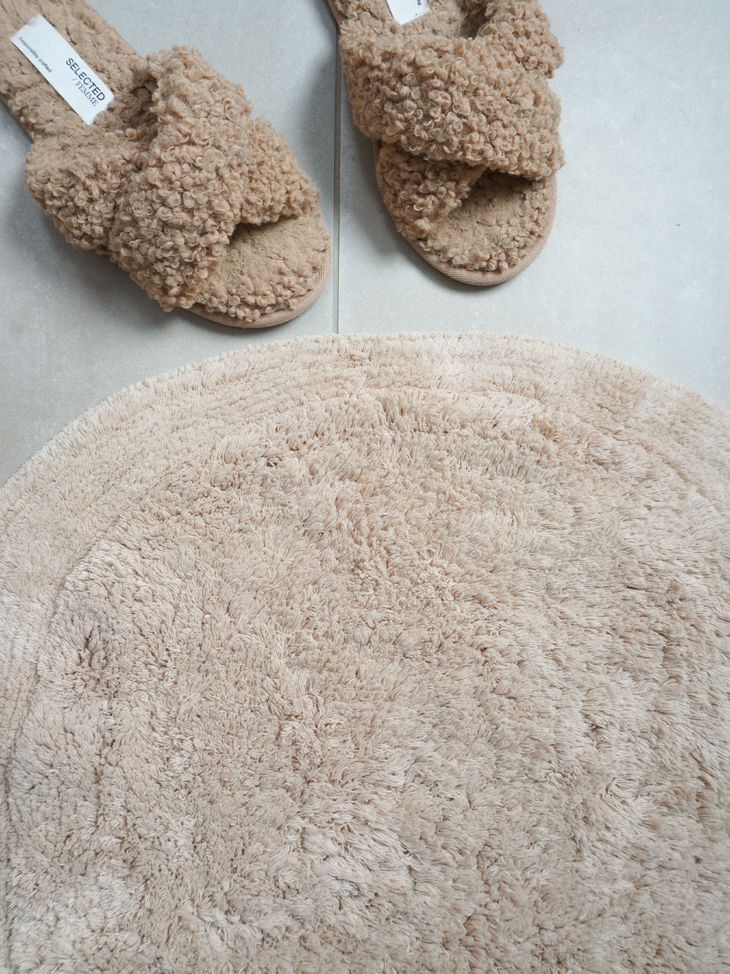Badmat Bodi Beige 80x100cm
