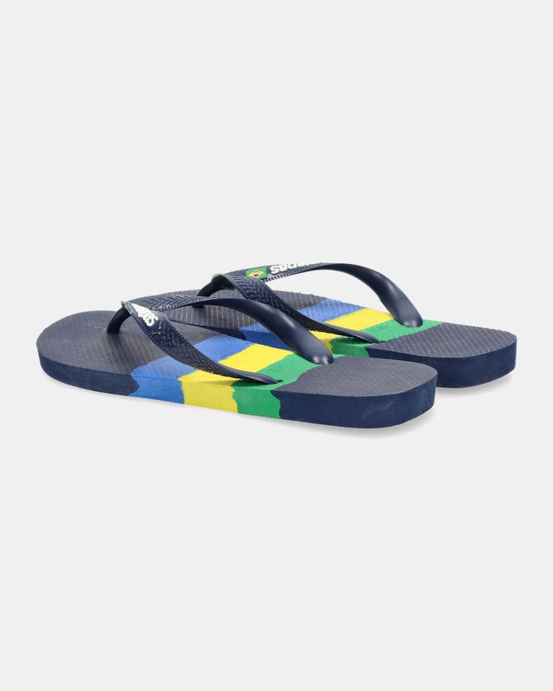 Havaianas Brasil Tech Slippers  - blauw
