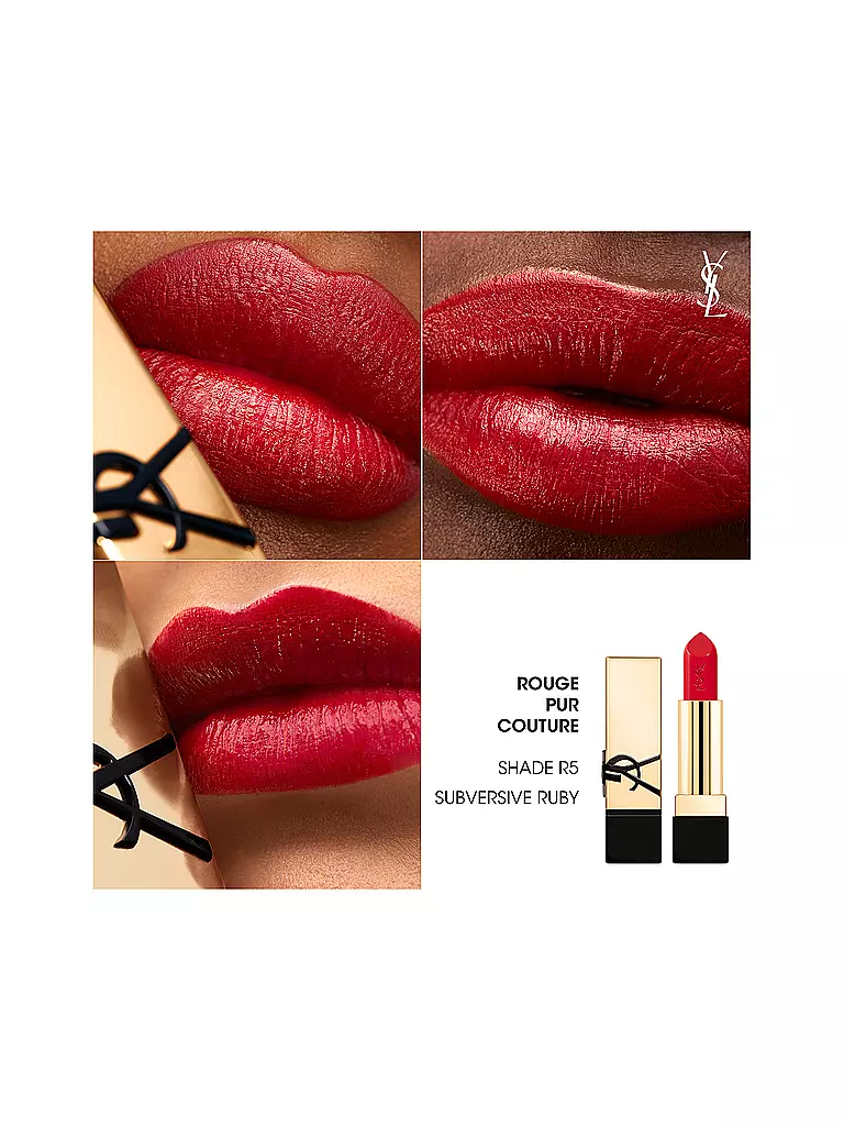YVES SAINT LAURENT Lippenstift - Rouge Pur Couture (R5) rot