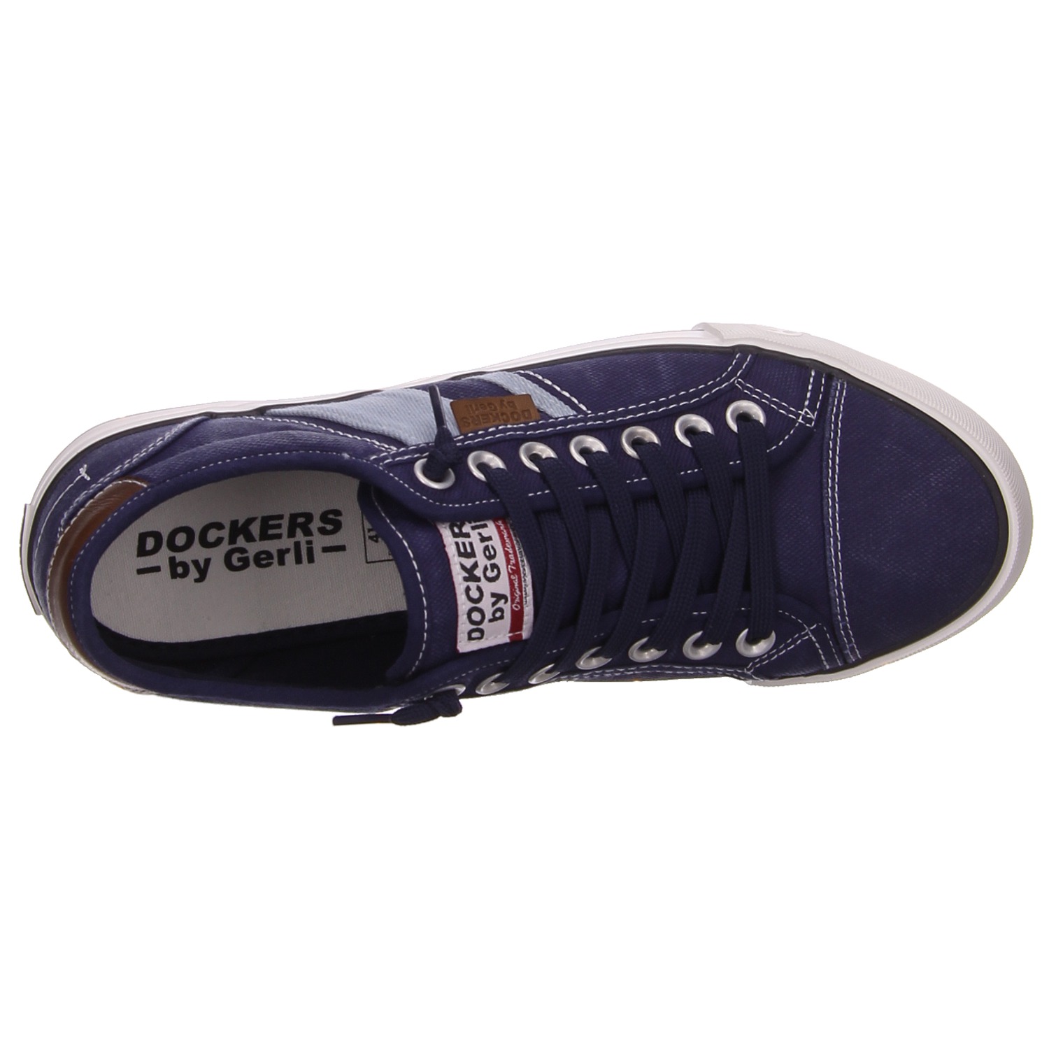 Dockers Schnürhalbschuh d.blau blau