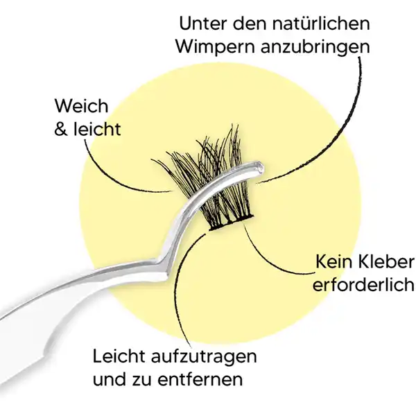 Winks Press On Lash Natural underlash extentions Wimpern
