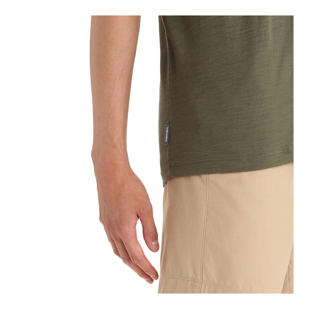 Icebreaker TECH LITE II - Tee-shirt Homme loden