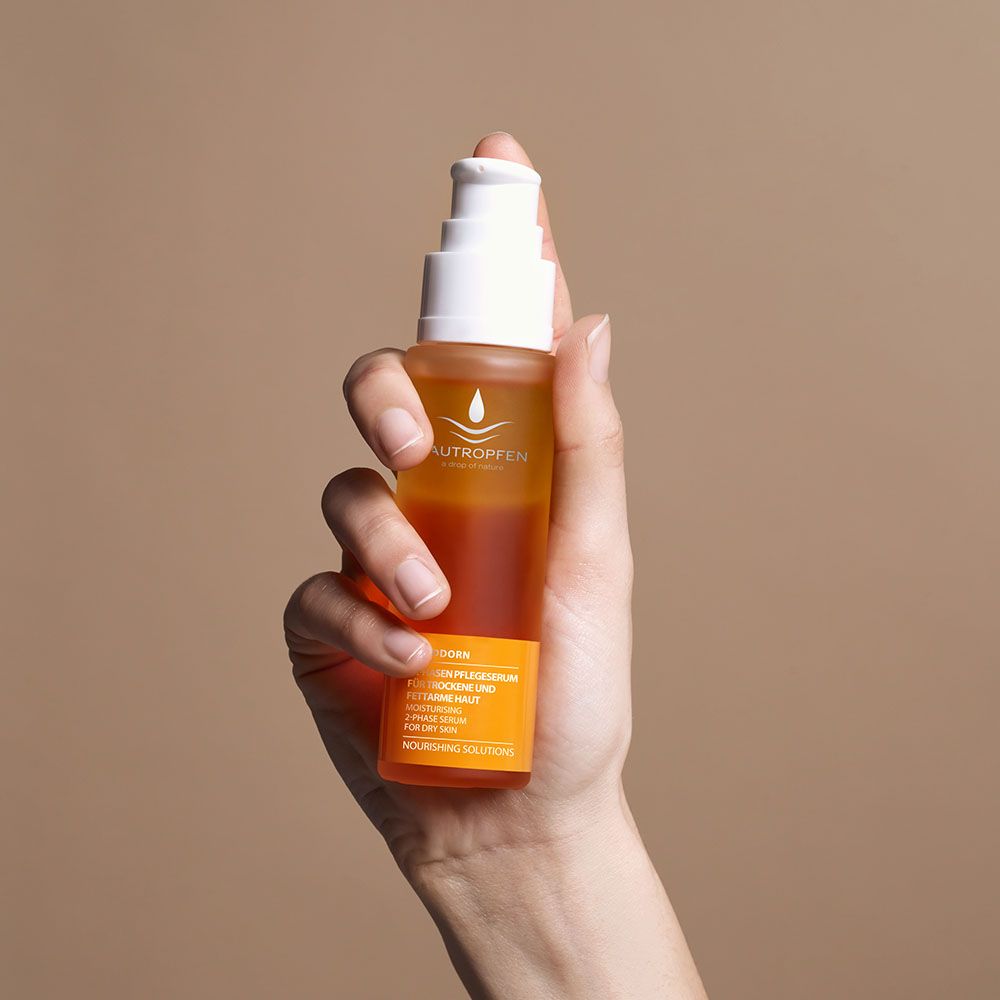 TAUTROPFEN-Sanddorn 2-Phasen Pflegeserum