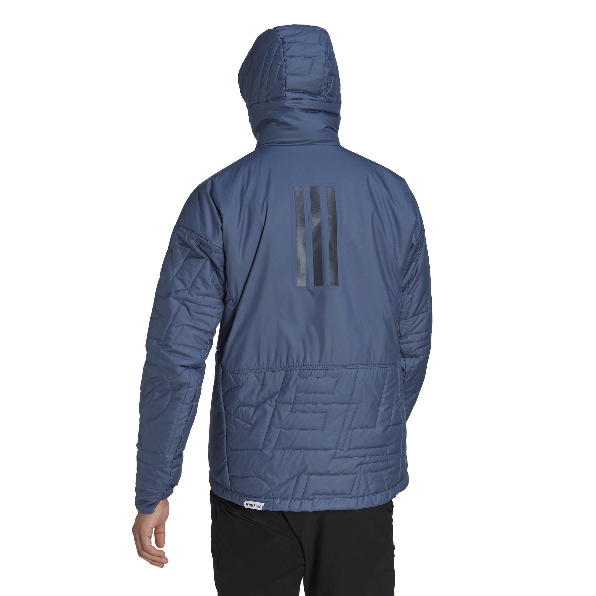 adidas Terrex MYSHELTER PrimaLoft Hooded Padded Jacket Mens