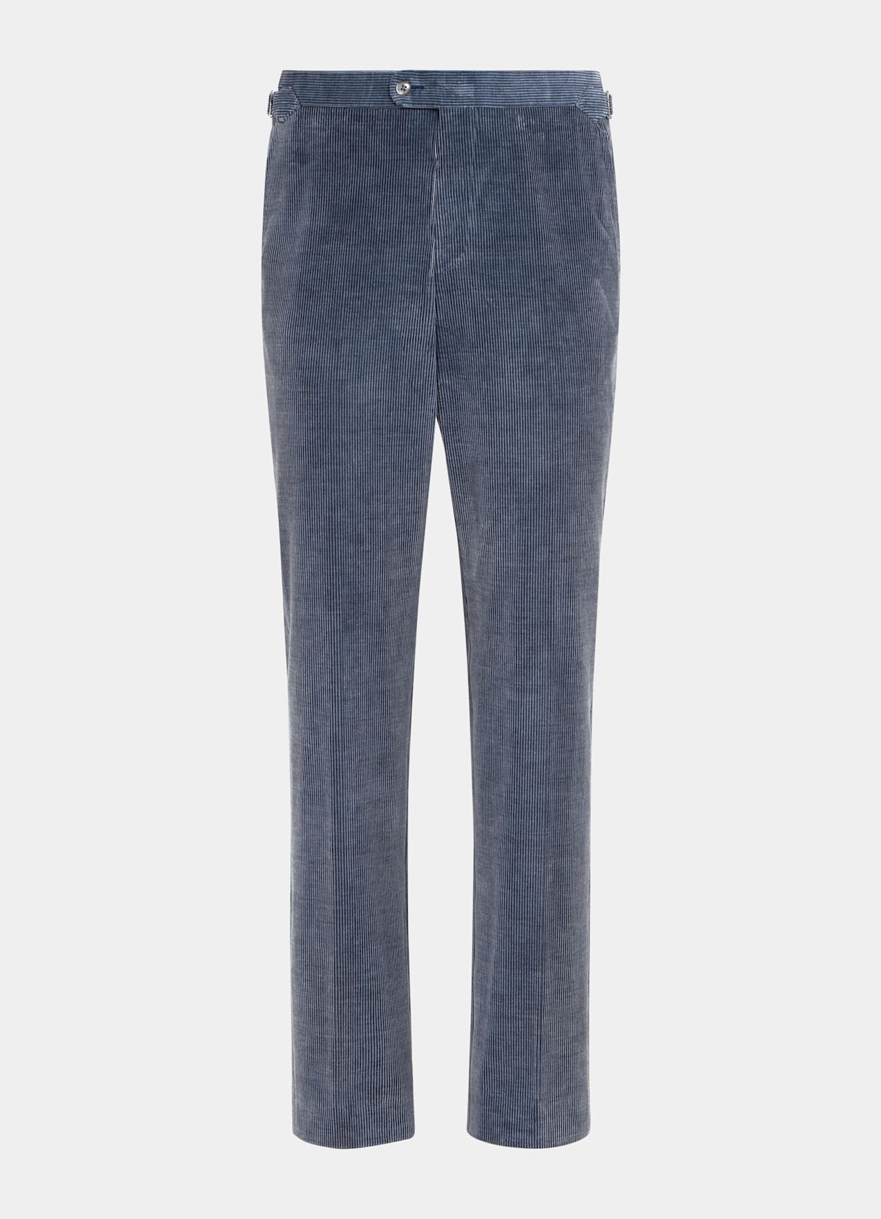 Costume Havana coupe Tailored bleu moyen