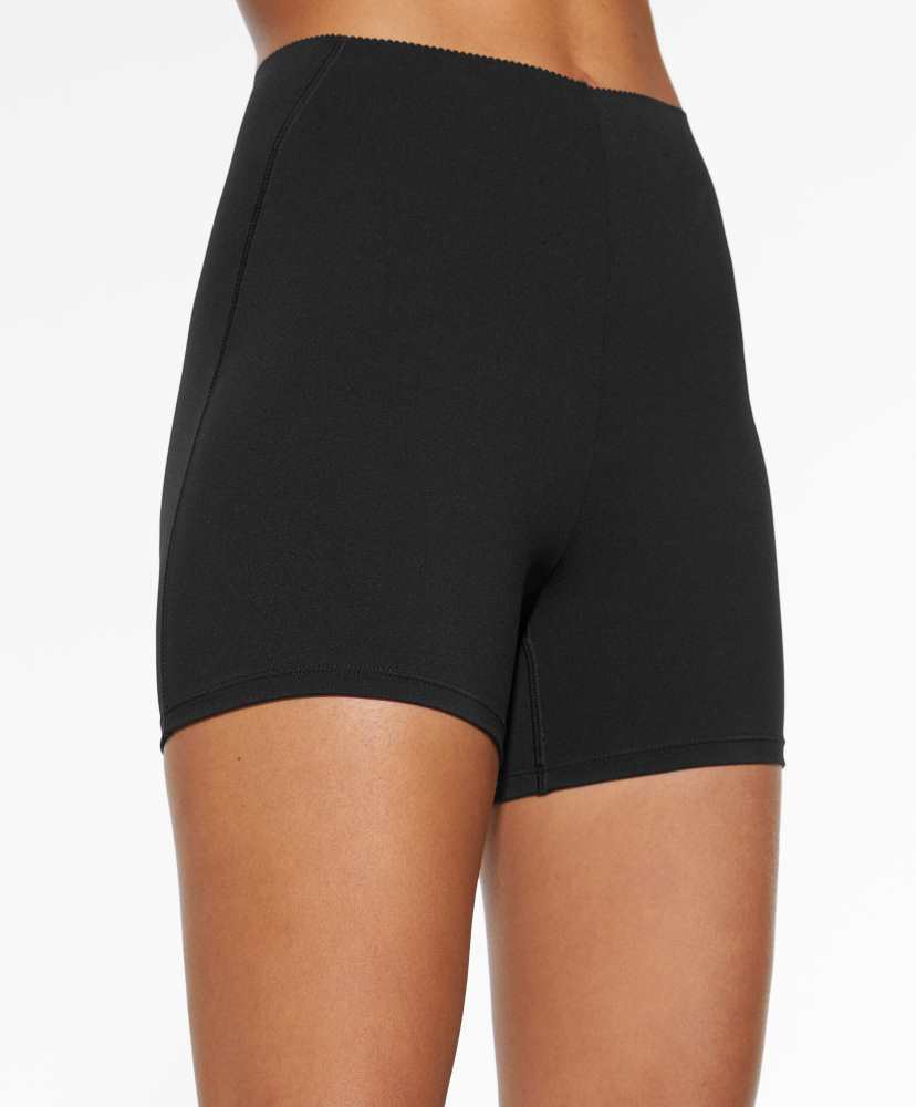 Shorts de compressão com controle abdominal de 10 cm