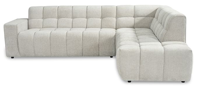 Hoekbank Naturel Elite GA-80.227 Valentino B290 x D233 x H83 cm