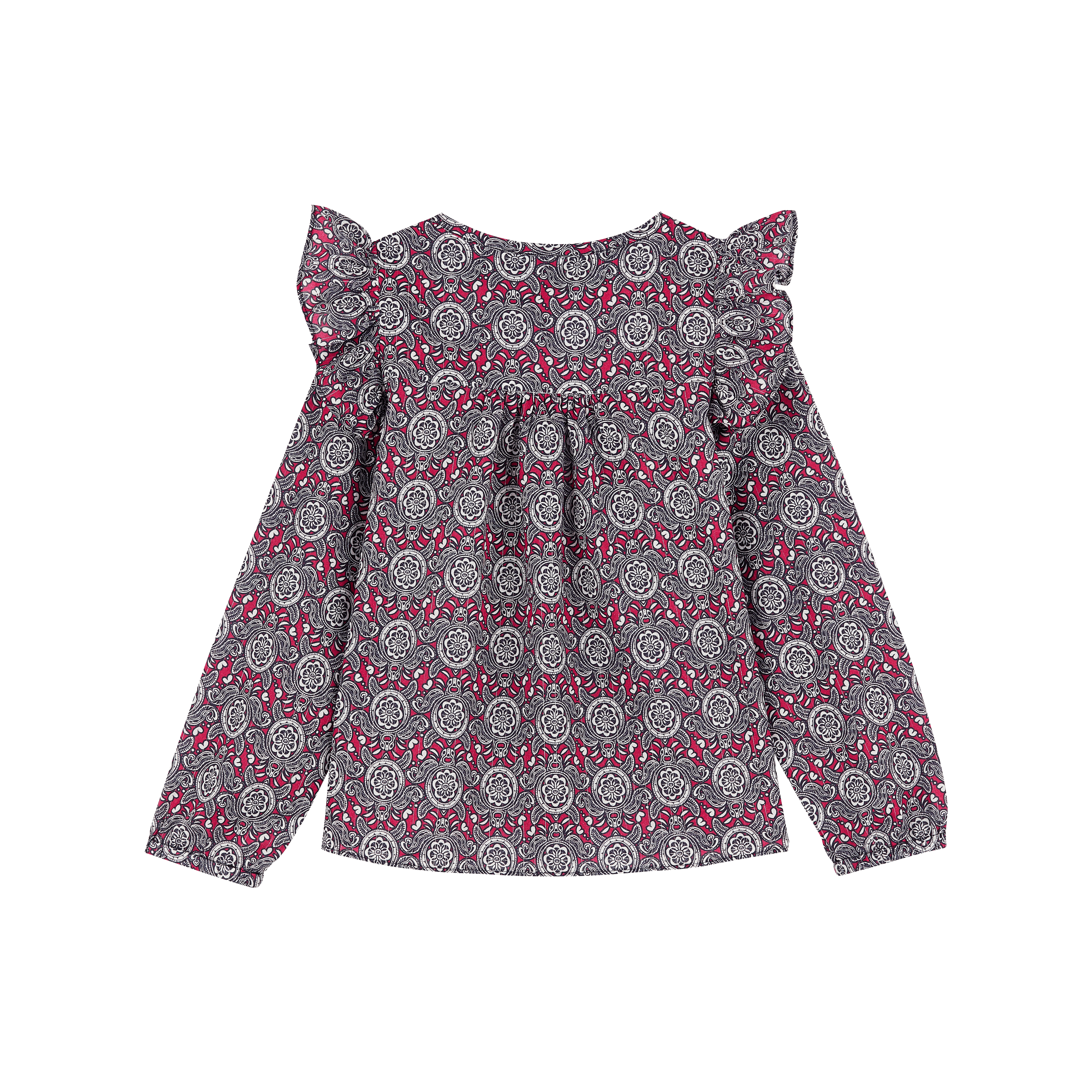 Chemise à Volants Fille Tribal Turtles Chemises Filles