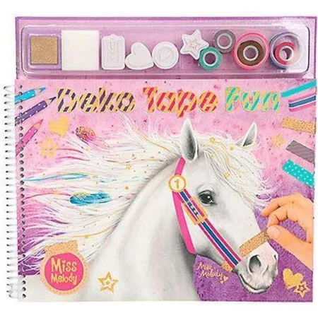 Depesche Miss Melody Malbuch mit Masking Tapes