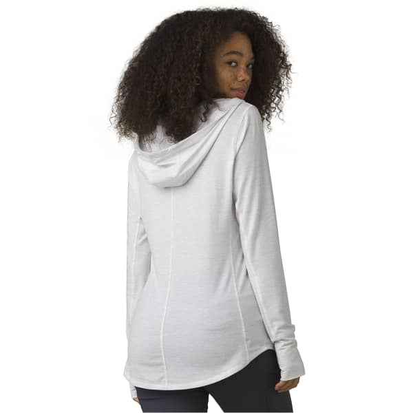 Sweatshirt PRANA SOL PROTECT HOODIE W SOFT WHITE