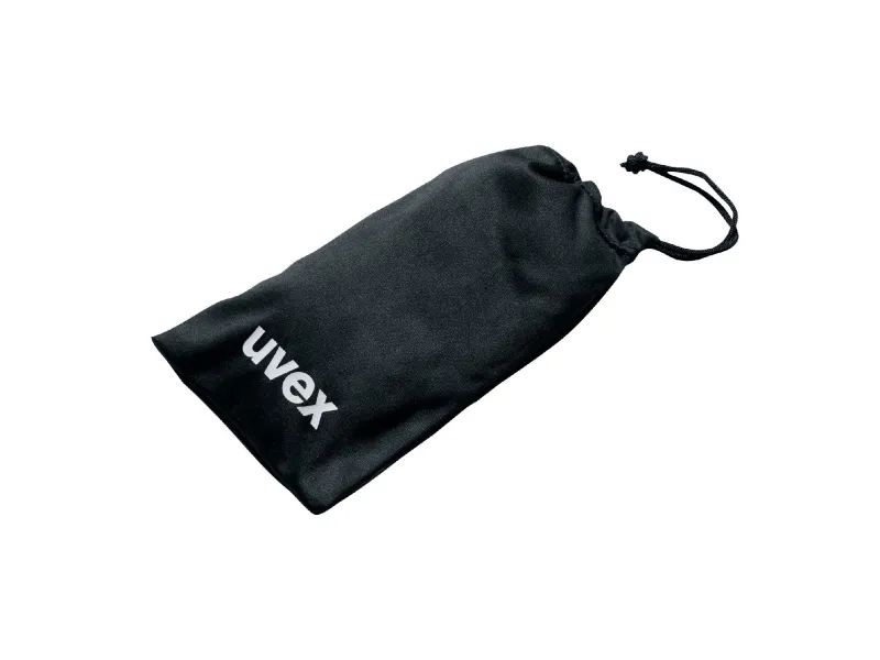 uvex mikrofiberpose til brillestænger, sort til beskyttelse af brillestænger - 1 stk (9954355)