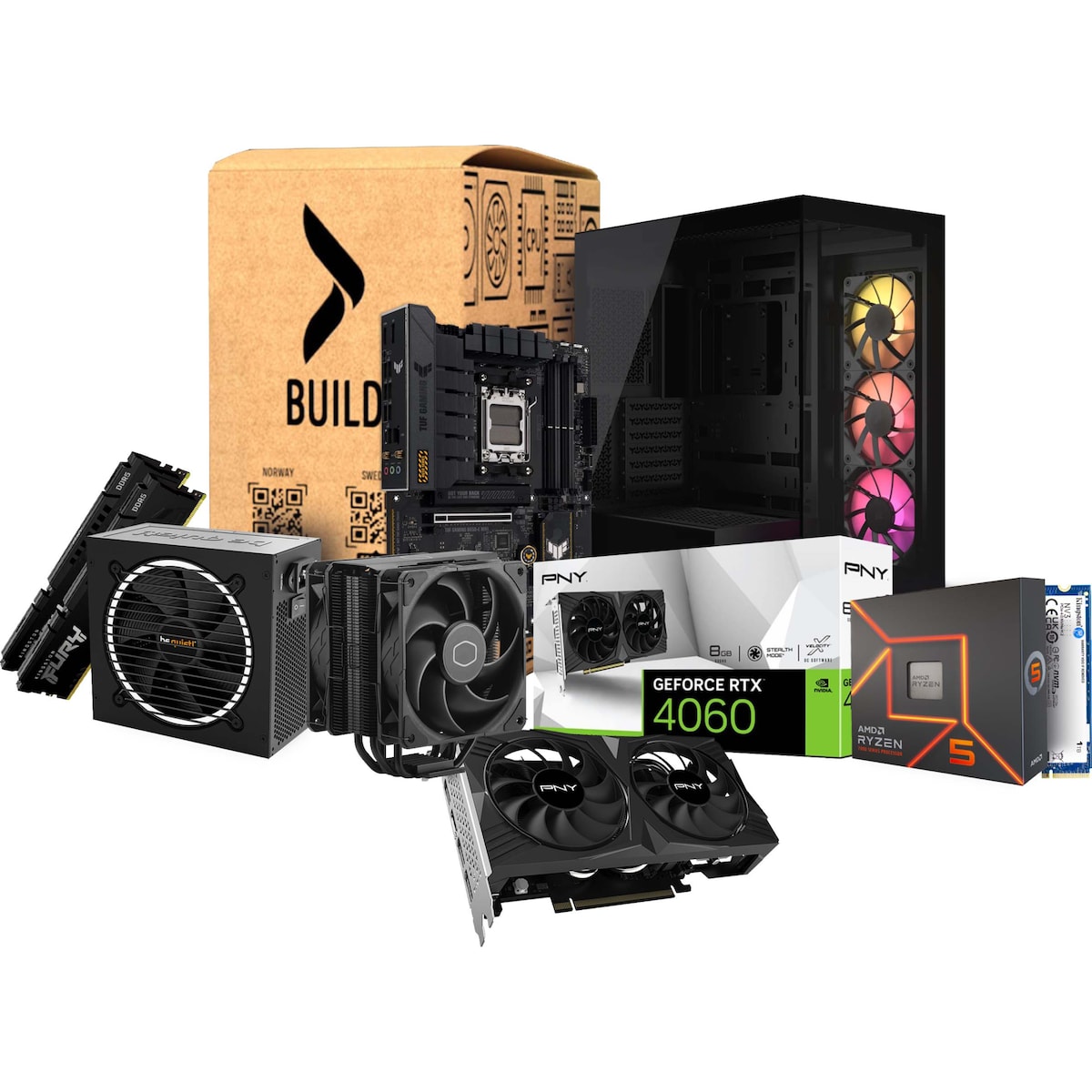 Elkjøp Build 110 R5/16/1TB/RTX 4060