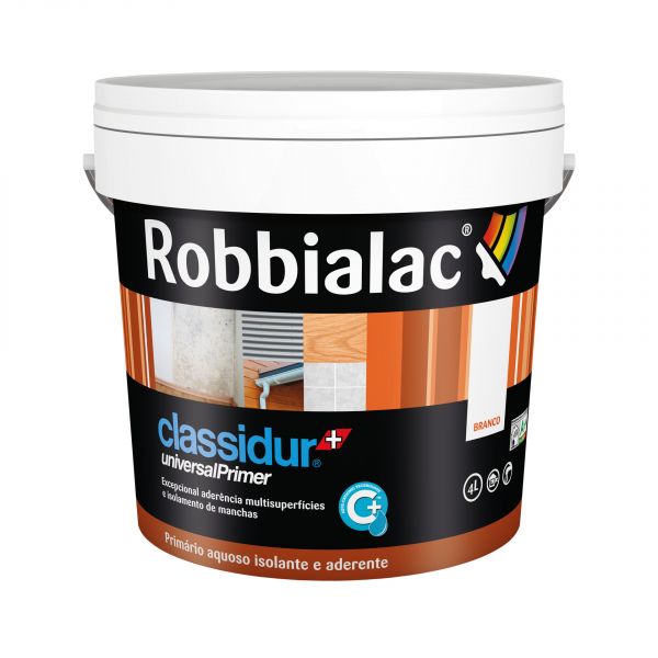 Robbialac Primário Multisuperfície Classidur Branco 4l