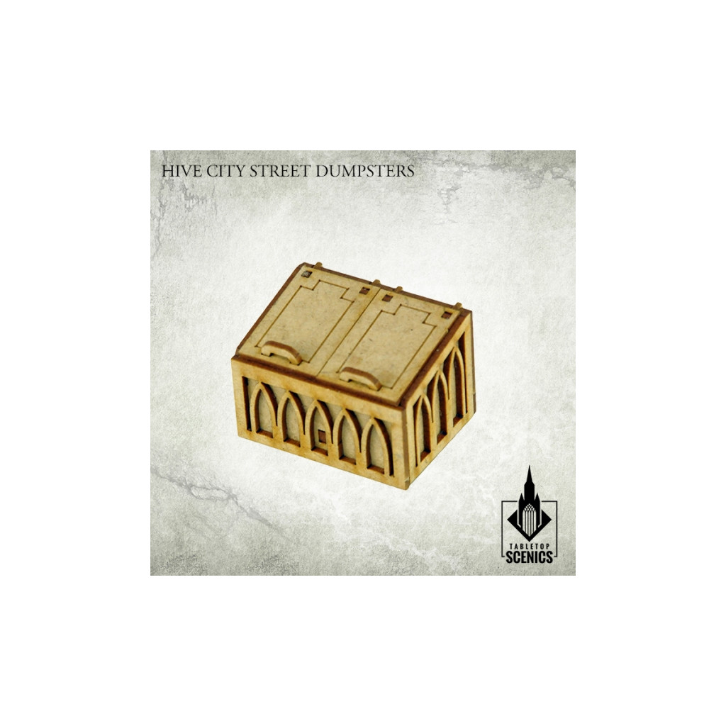Kromlech - Hive City Street Dumpsters