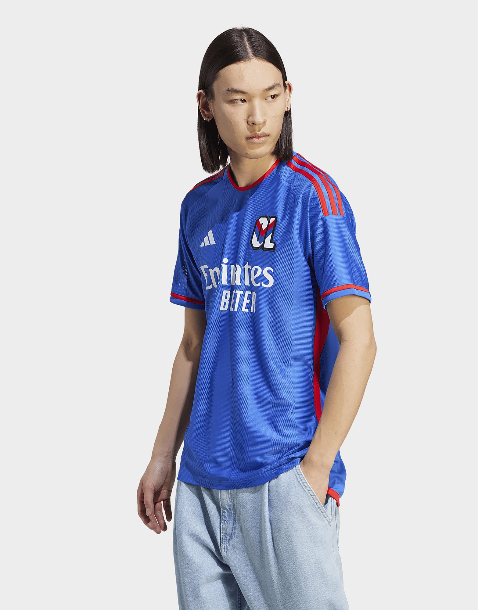 adidas Maillot Extérieur Olympique Lyonnais 23/24