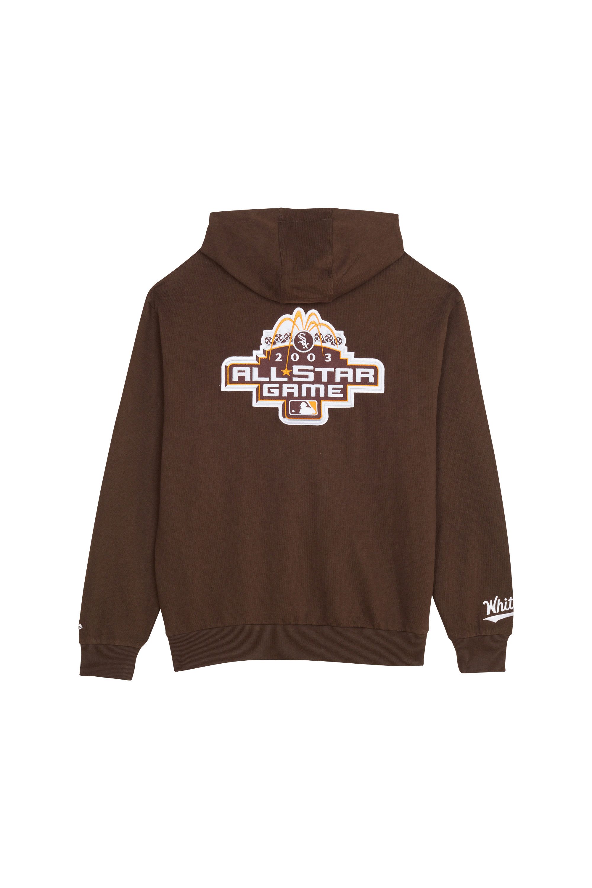 NEW ERA Hoodie WORLD SERIES OS Marron