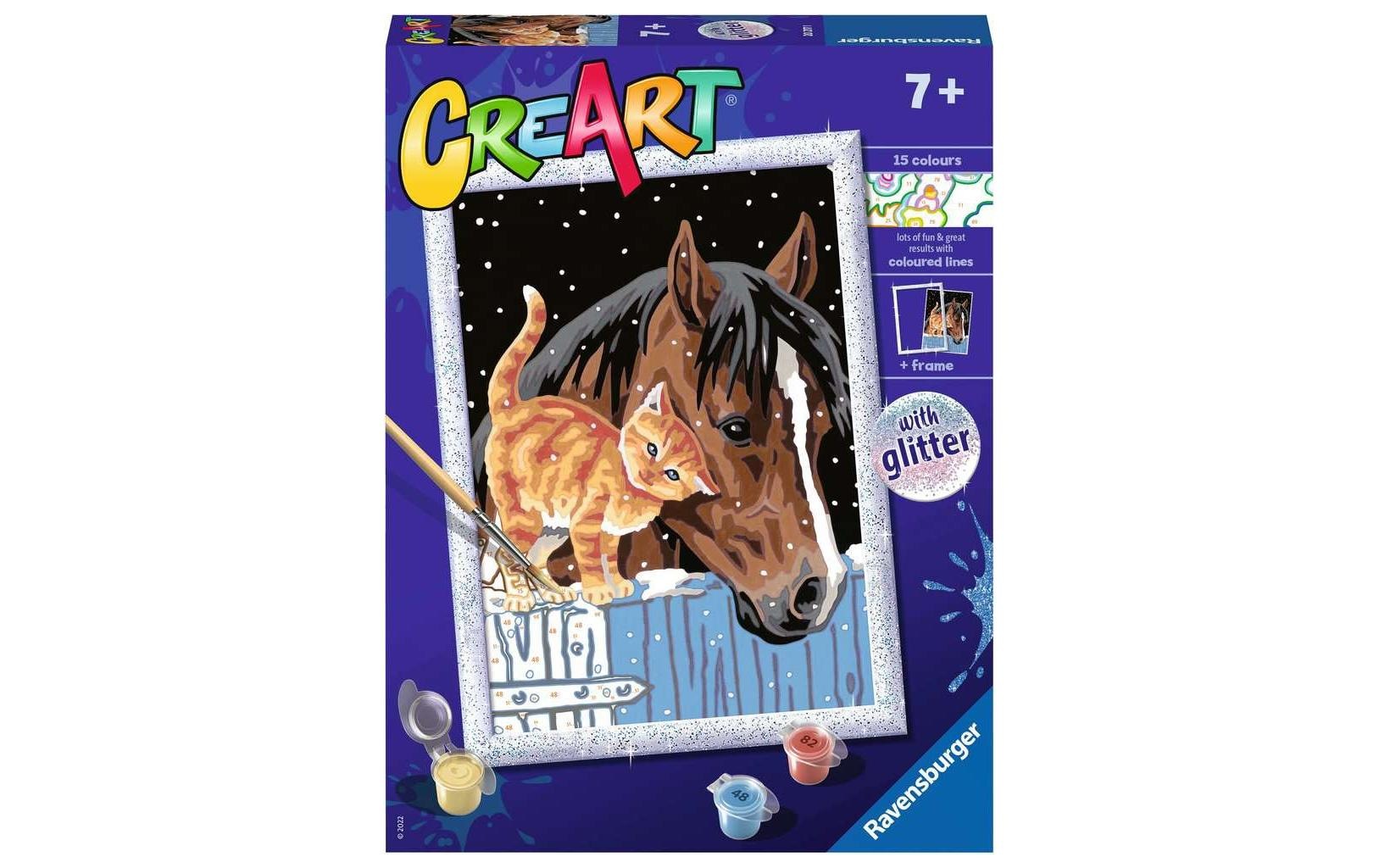 Ravensburger Malen nach Zahlen »MnZ Serie D Stable Friends«