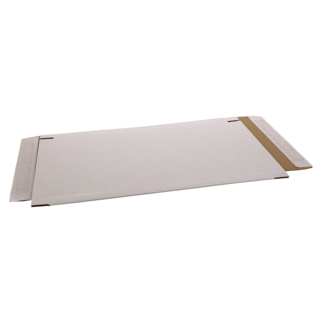 SendProof® Brievenbusdoos, A4, golfkarton, 350x250x28mm, wit