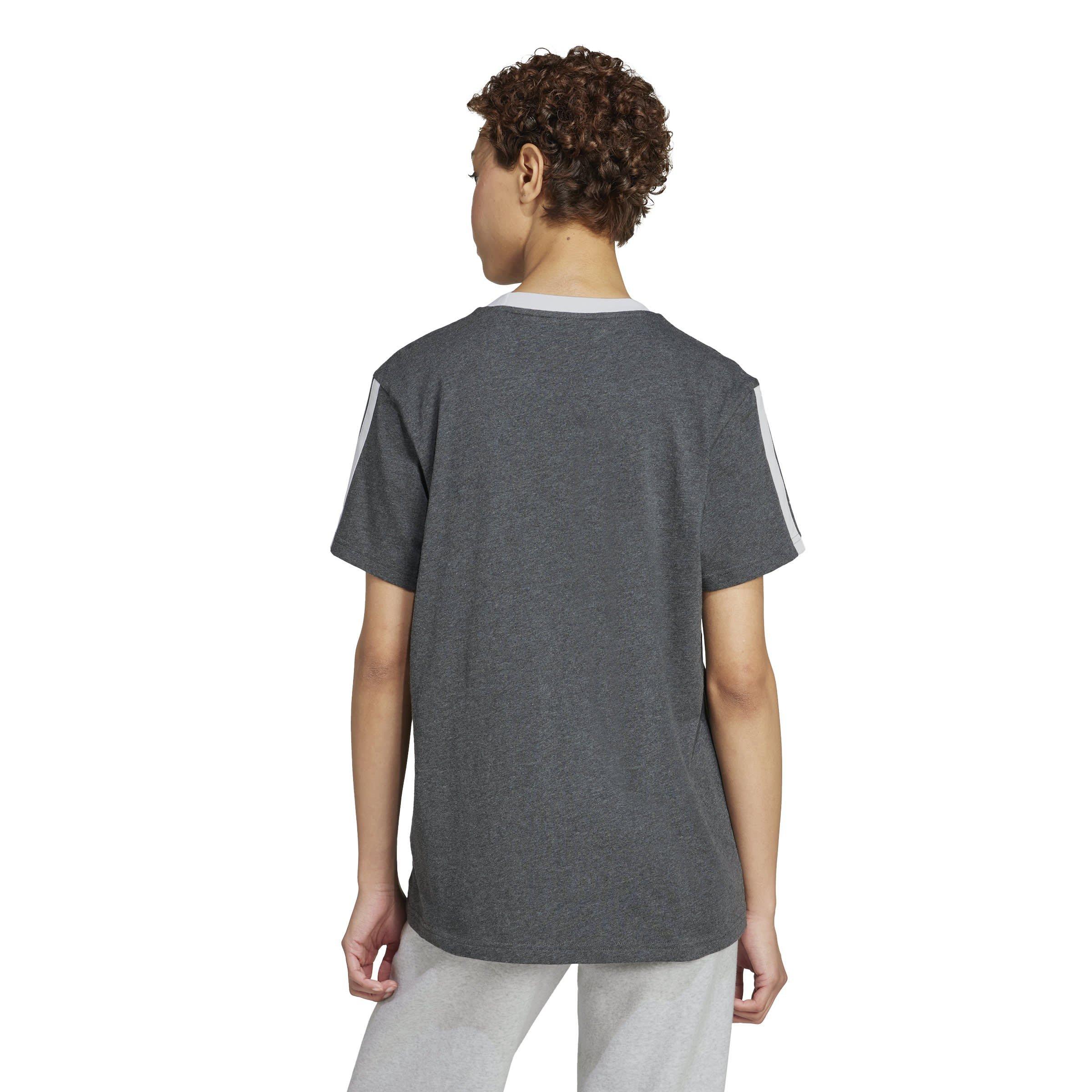 adidas Essentials 3 Stripe T-Shirt Womens