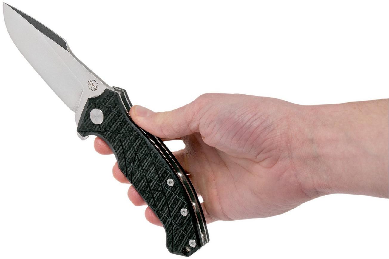 Amare Knives Coloso, black G10, zakmes