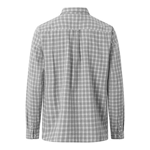 Knowledge Cotton Apparel Langærmet Skjorte, Grey Check, XXL
