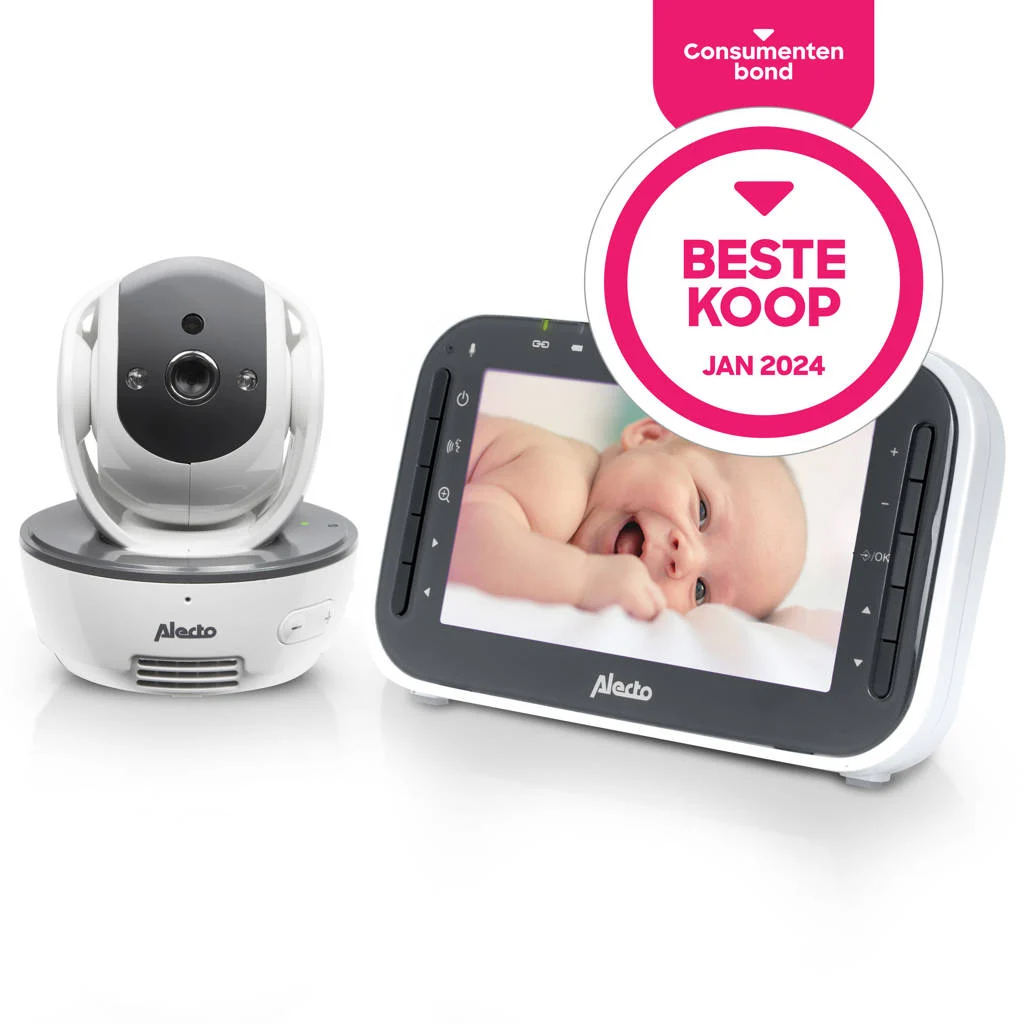 Tevreden, maar korte accu duurDVM200M - Babyfoon met camera en 4.3