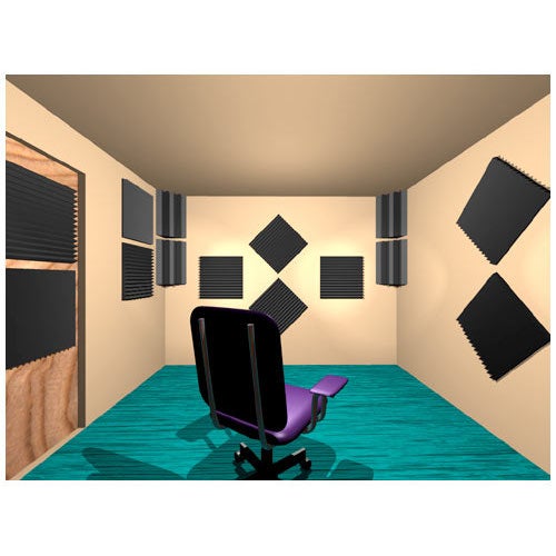 Auralex Project 2 Roominator Kit CHA Charcoal grijs (32-delig)