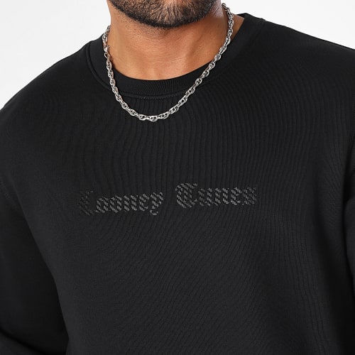 Sweat Crewneck Carbon Taz Noir