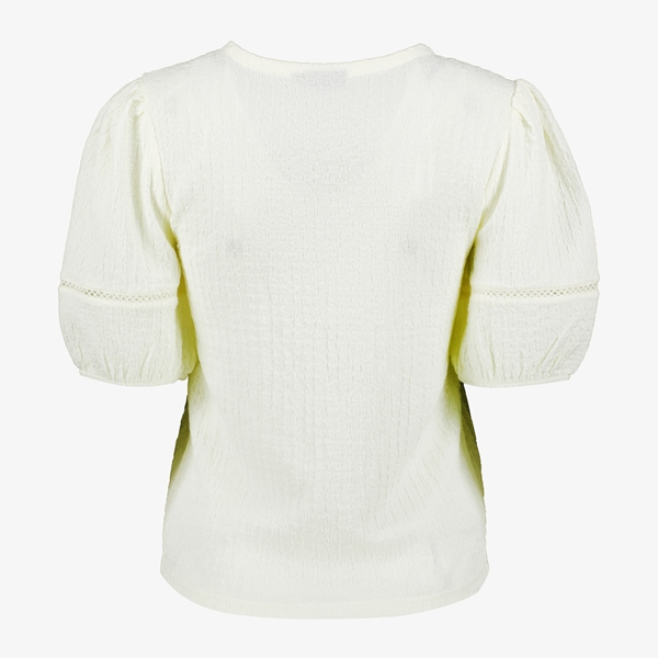 TwoDay dames top wit/crèmekleurig