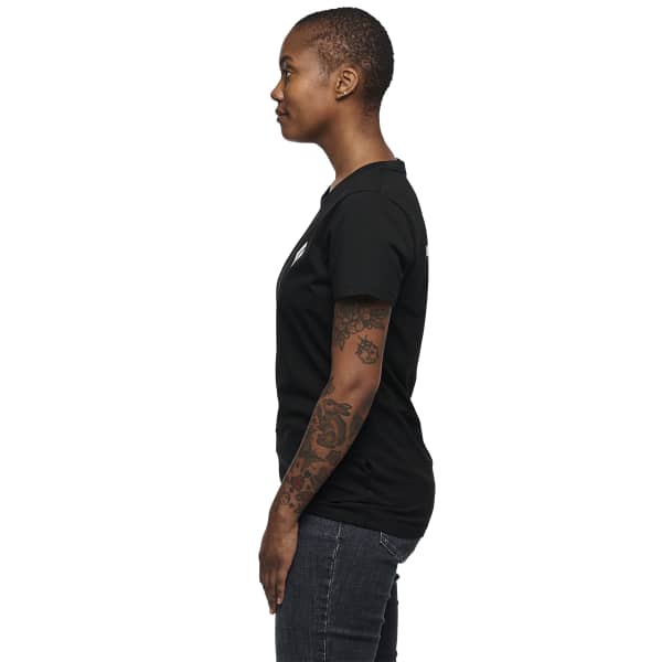 T-shirt escalade BLACK DIAMOND W EQUIPMENT FOR ALPINISTS SS TEE BLACK