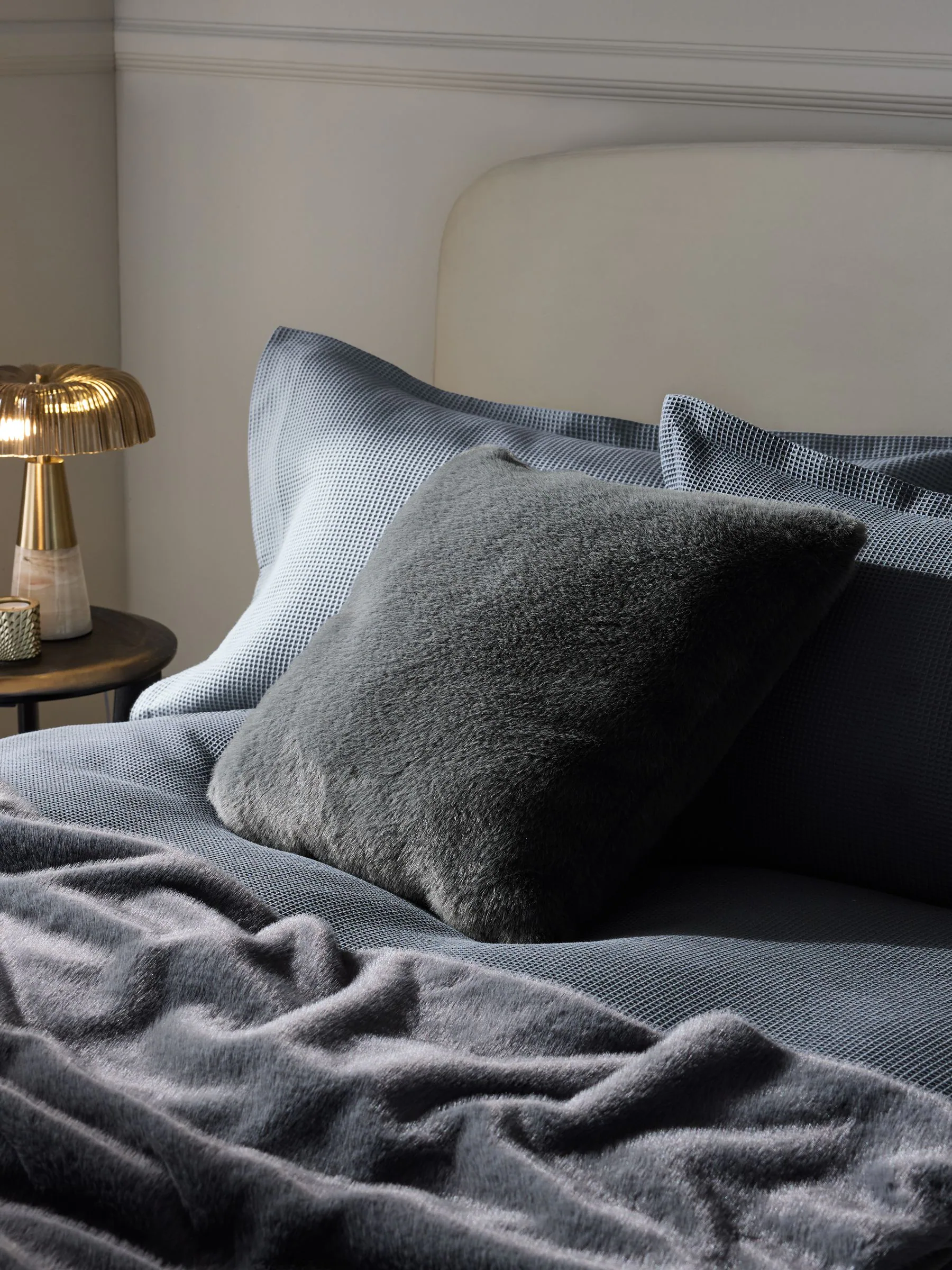 Luxe Plush Faux Fur Cushion