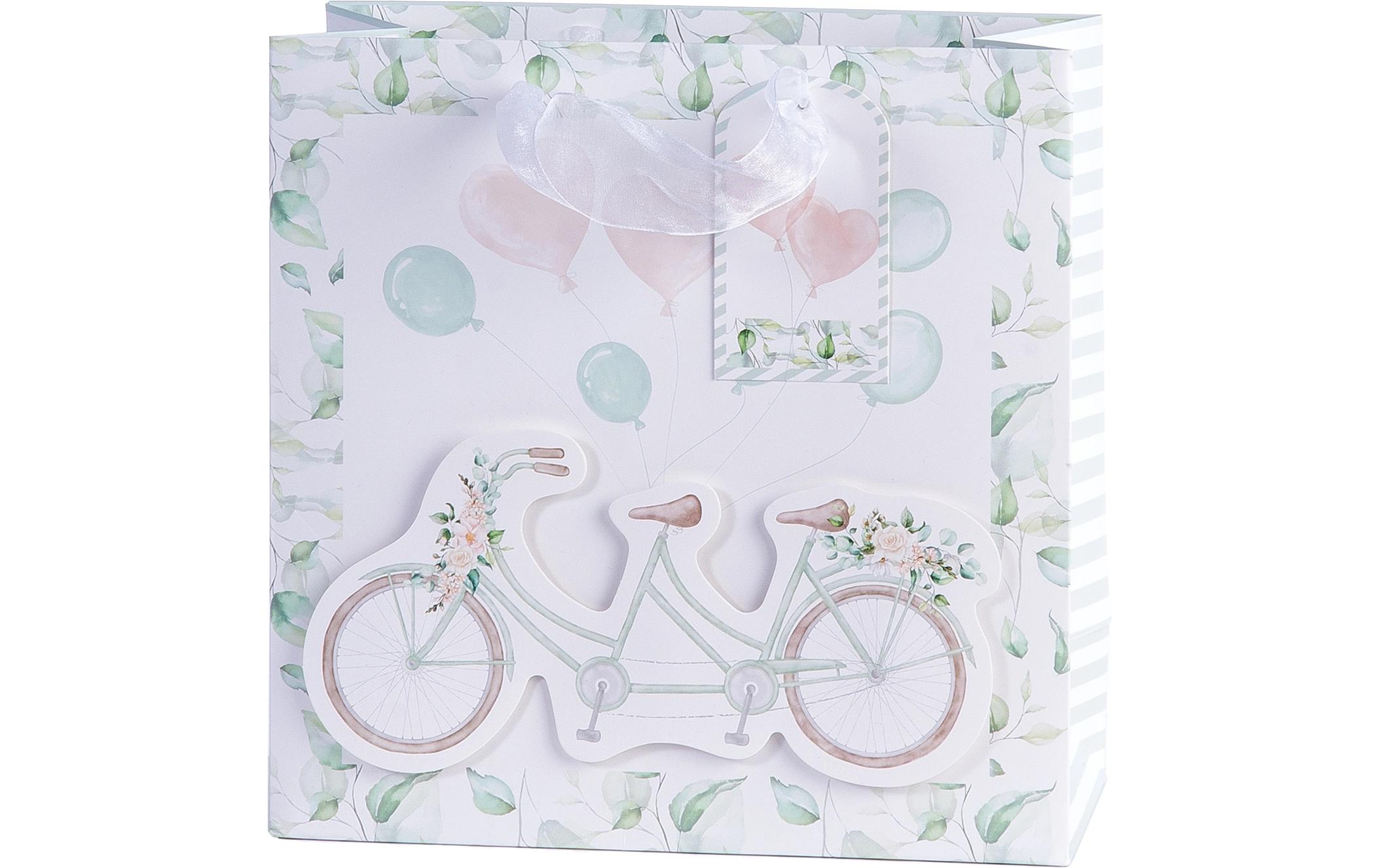 Geschenktüte 25 x 25 x 11 cm, mehrfarbig, 1 StückGeschenktasche
