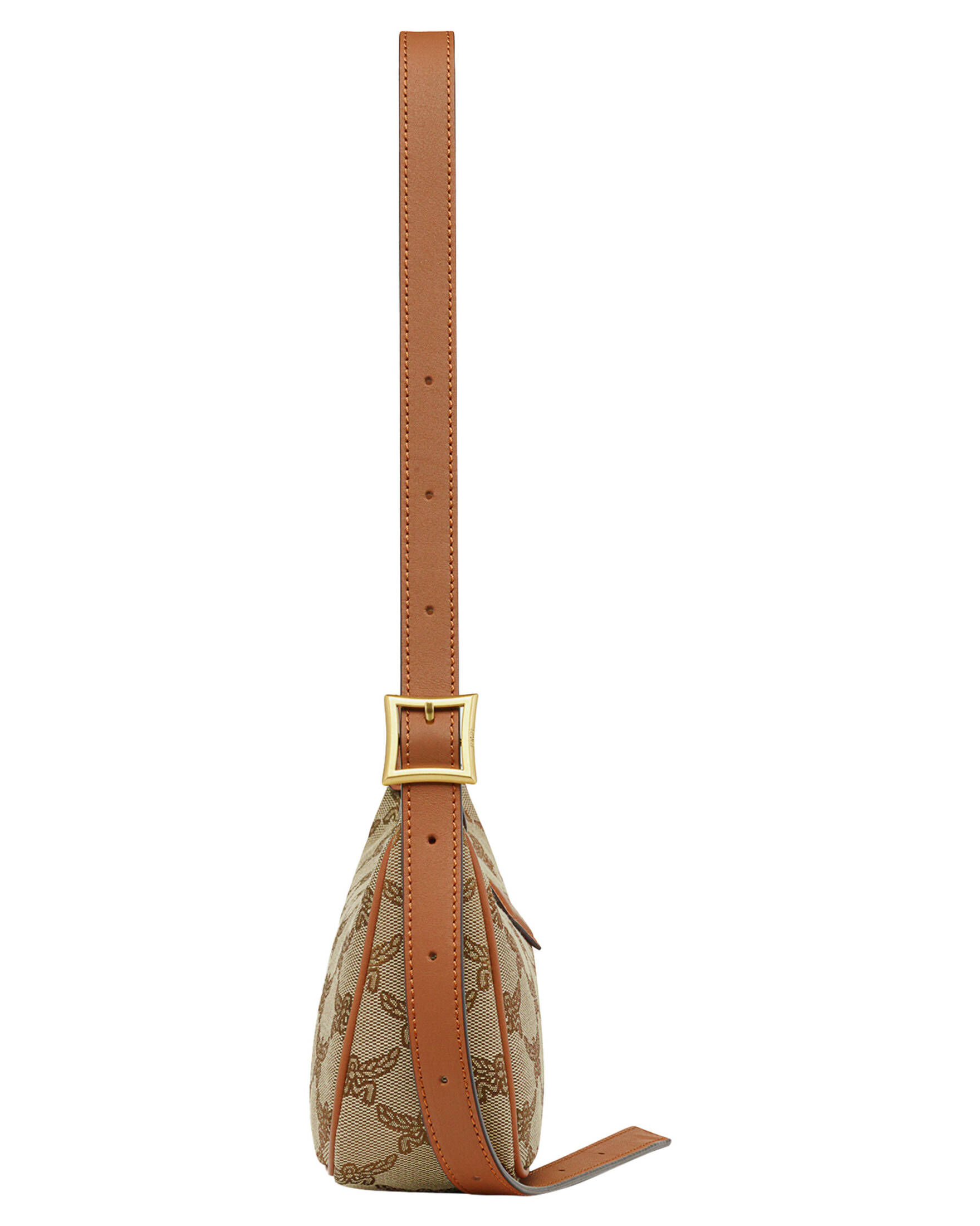 MCM| Damen Schultertasche SMALL HIMMEL IN LAURETOS JACQUARD