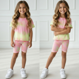 Candy splash set - geel/roze
