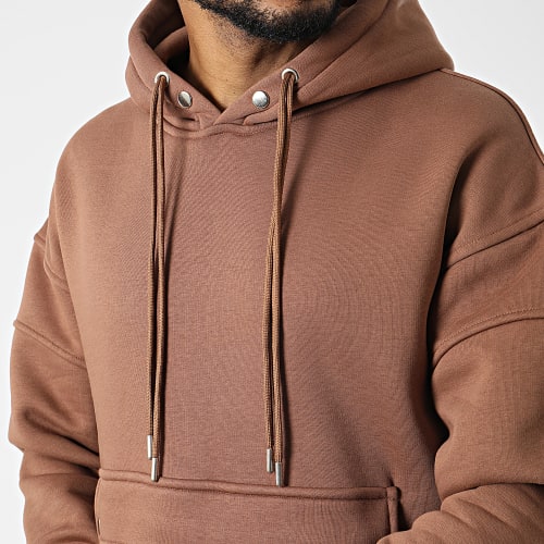 Sweat Capuche OTS 14 Marron
