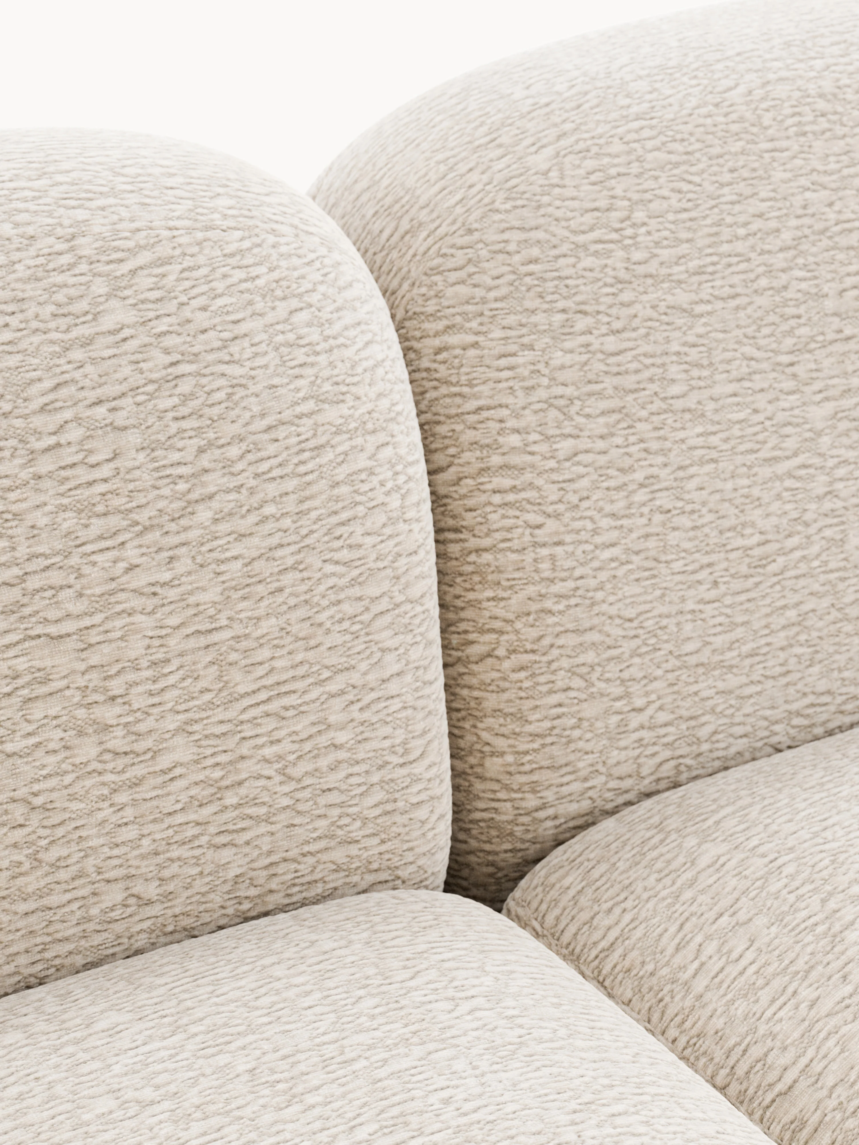XL modulaire hoekbank Wolke met chaise longue