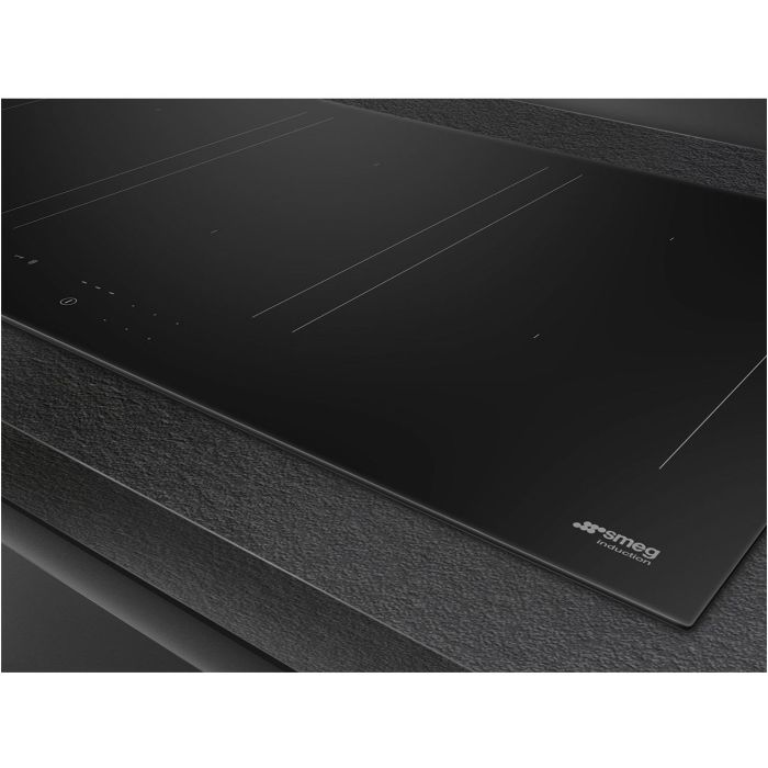 SMEG Induktionskochfeld SIM3964D schwarz