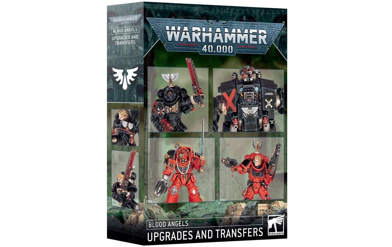 Warhammer 40.000 Blood Angels: Upgrades und AbziehbilderWarhammer 40.000 Blood Angels: Upgrades und Abziehbilder Bausatz