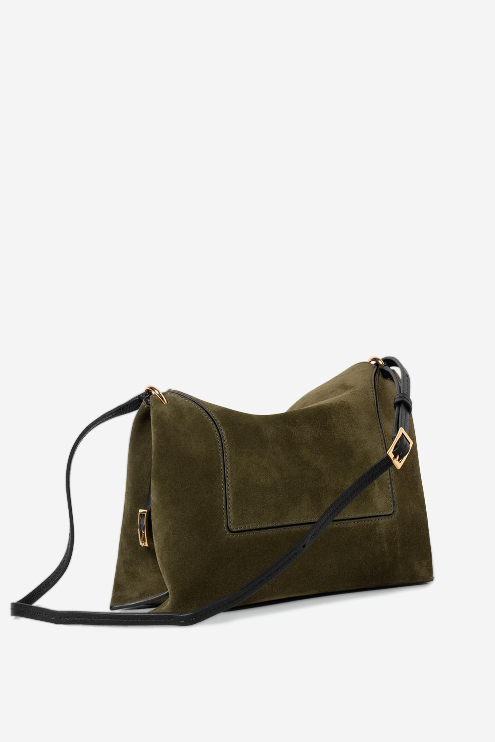 Penelope slouch suede crossbody