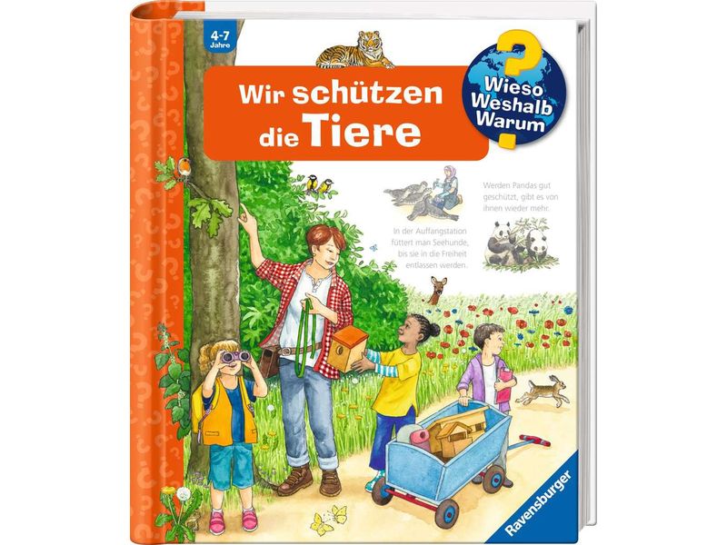 Ravensburger Kinder-Sachbuch WWW: Wir schützen die Tiere Wissensbuch