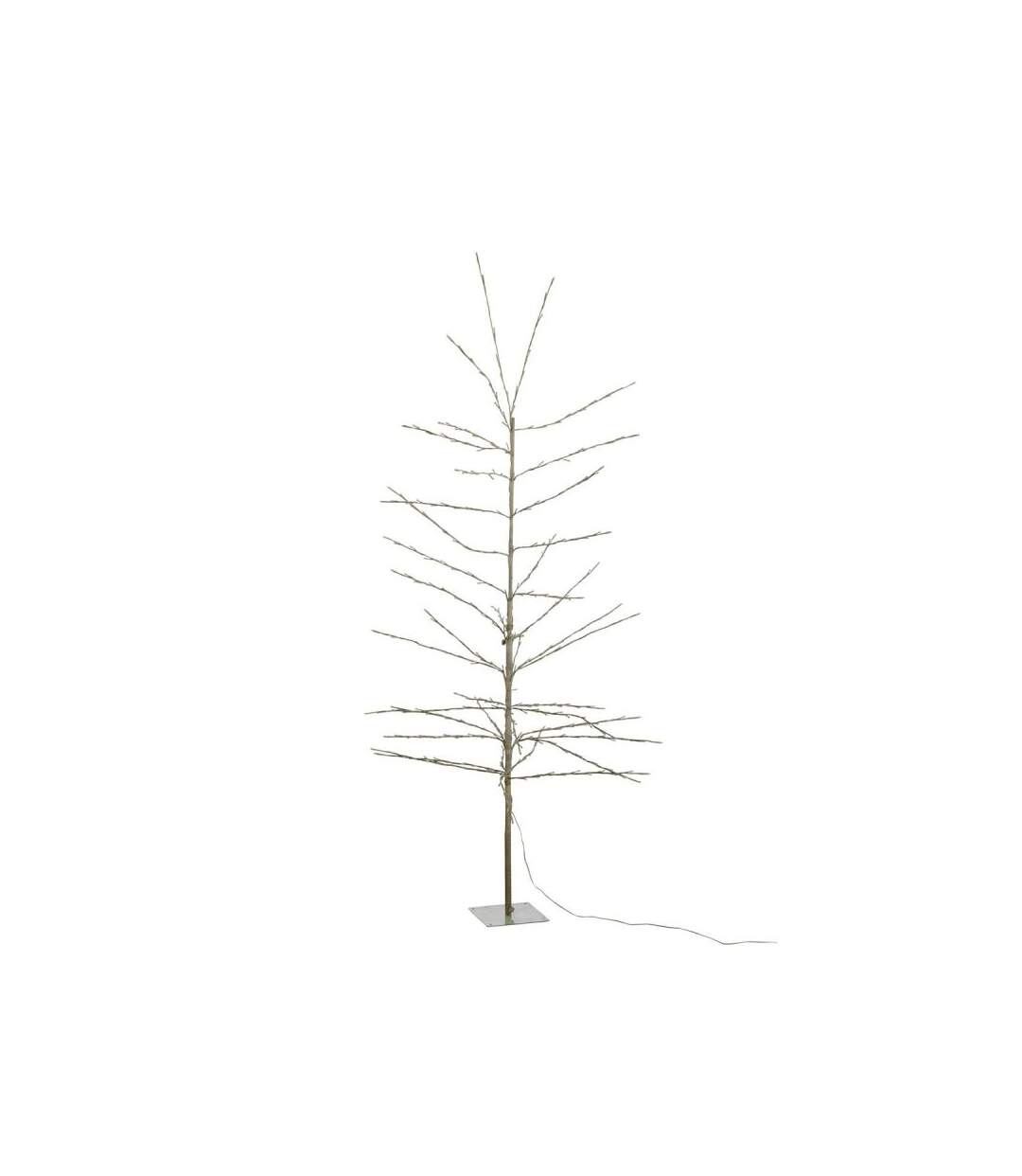Paris Prix - Sapin De Noël à Led dénudé 200cm Blanc