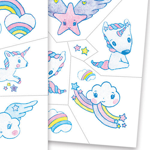 Djeco glittertattoos - eenhoorns