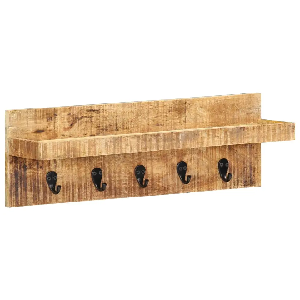 vidaXL - Kapstok - Bruin - Hout