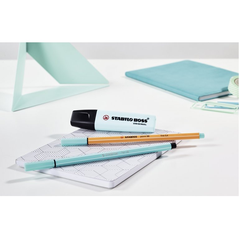 Stabilo Boss Original Textmarker Pastell, 4er-Set