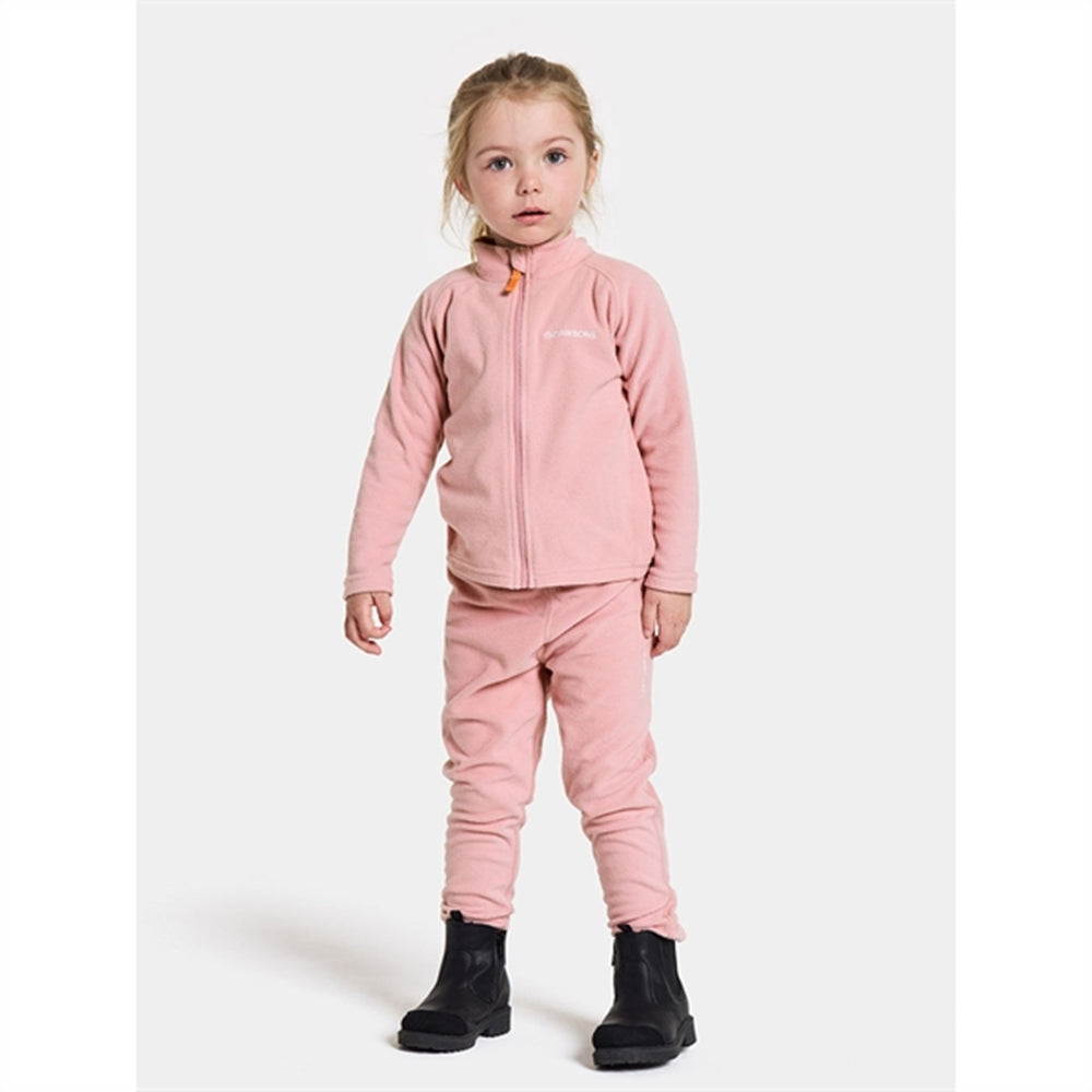 Køb Didriksons Soft Pink Monte Kids Fleece Bukser | Luksusbaby