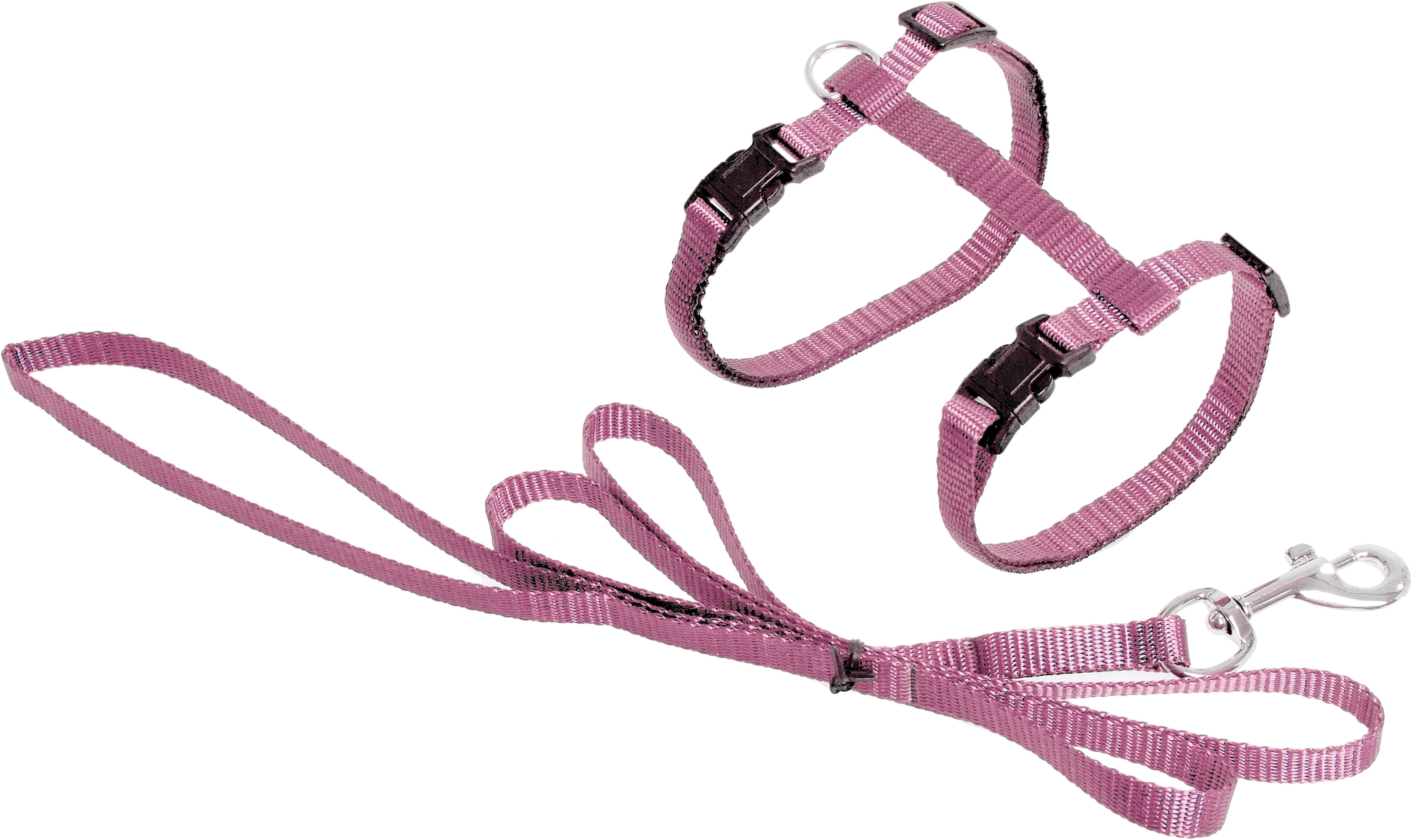 Flamingo f-1031211 - Harnais Réglable pour Chats avec Laisse Robuste