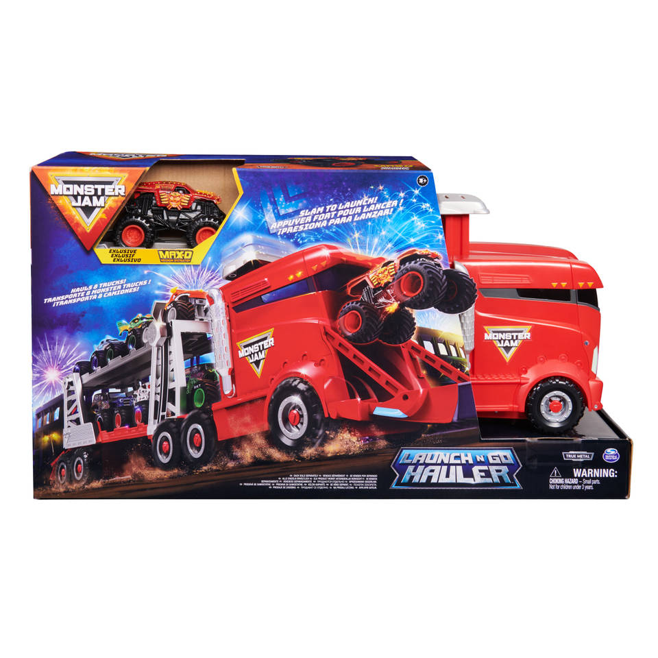 Monster Jam Launch N’ Go Hauler