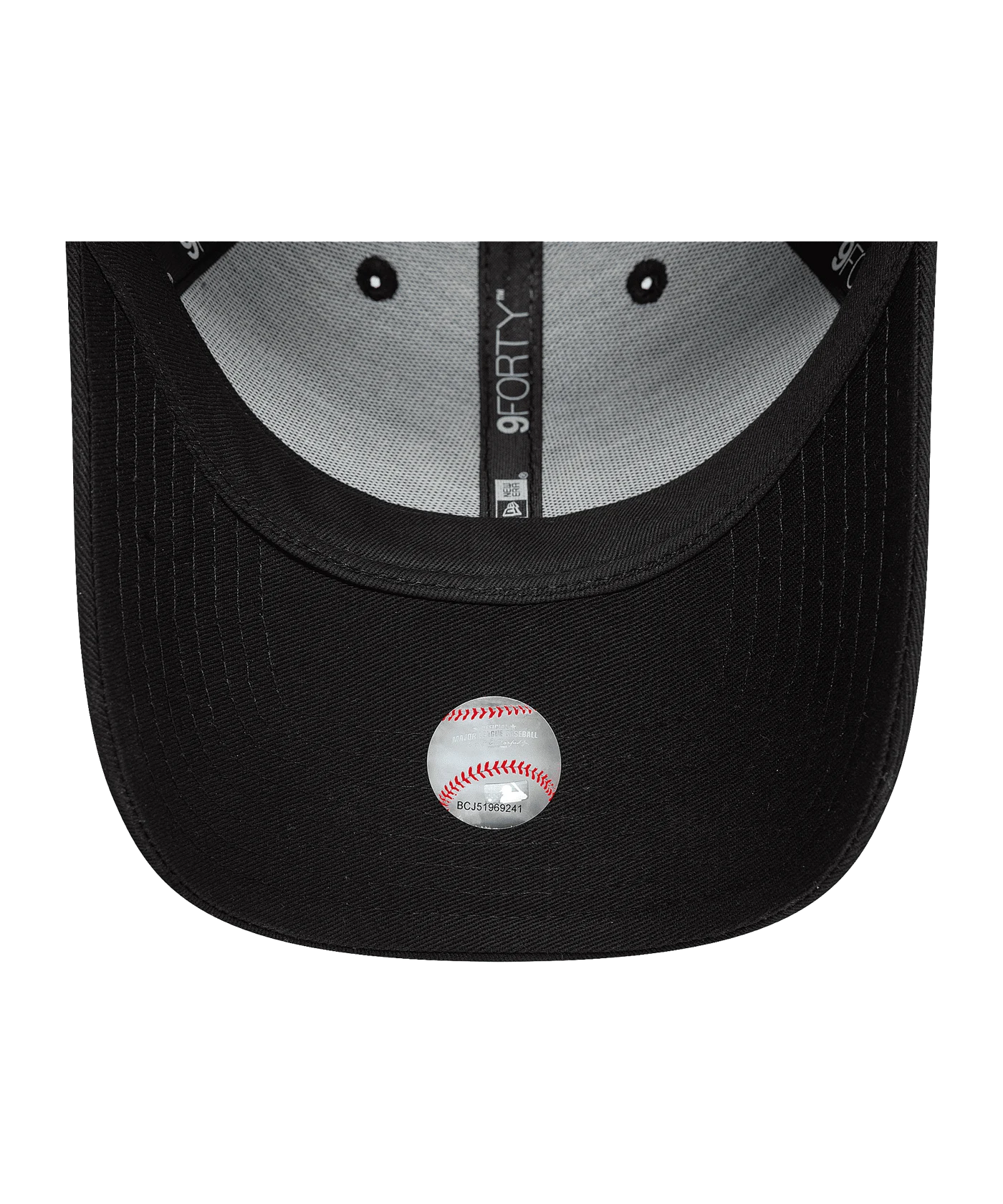 New Era Chicago Bulls 9Forty Curved Cap Schwarz
